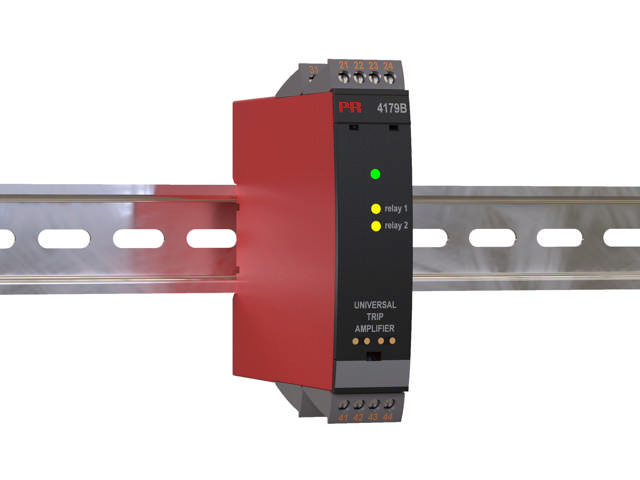 Amplificador universal con salida relé