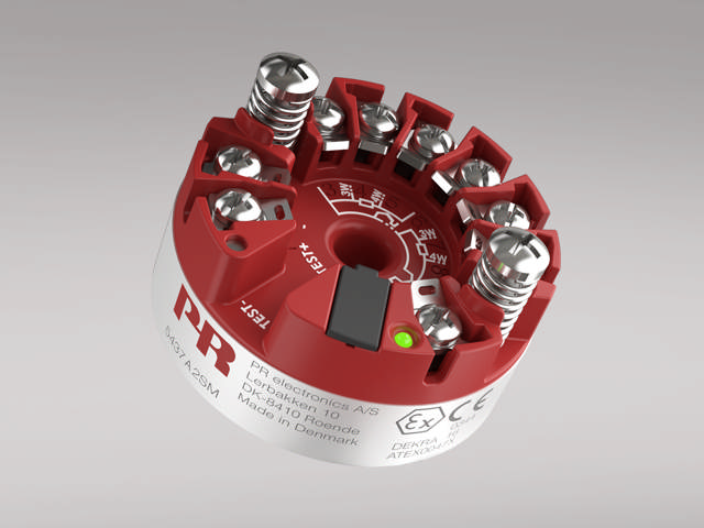 2-tråds HART 7 temperaturtransmitter