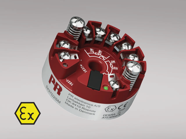 2-tråds HART 7 temperaturtransmitter ATEX