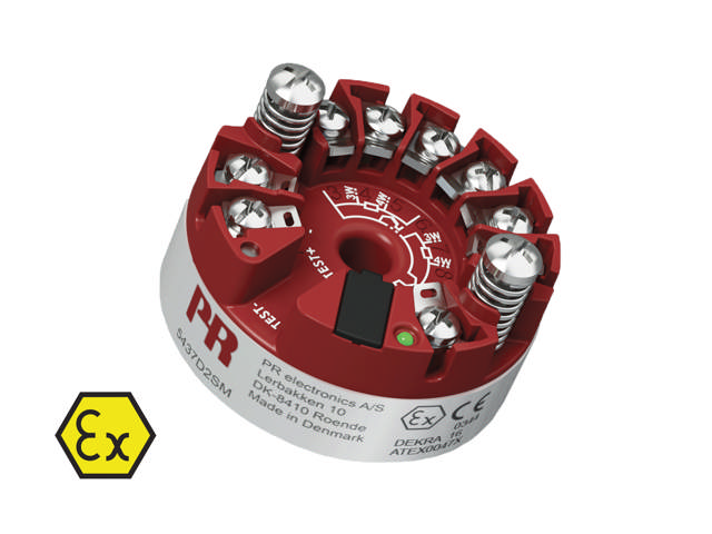 2-tråds HART 7 temperaturtransmitter