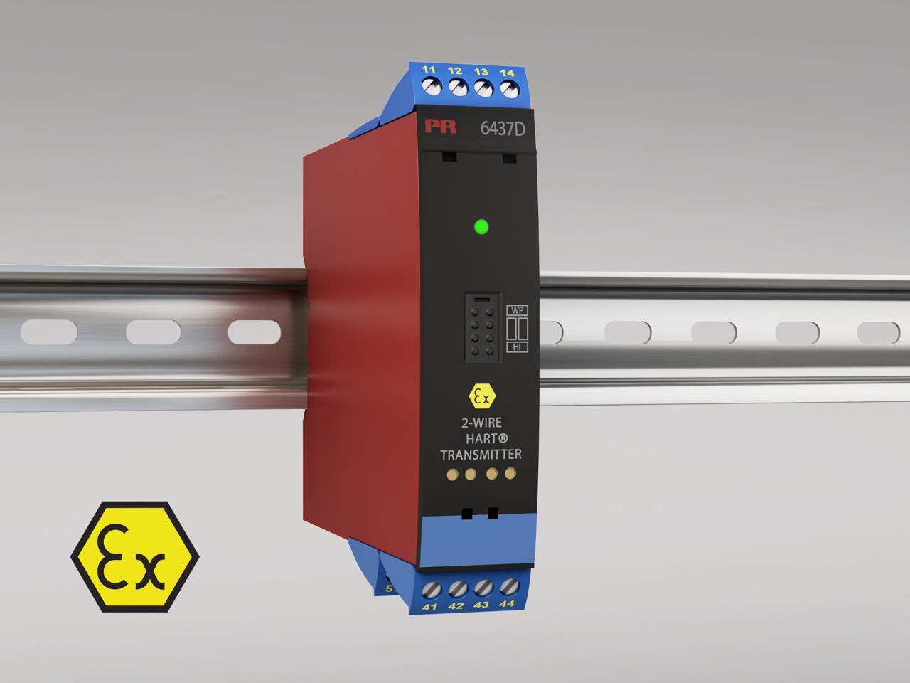 2-tråds HART 7 temperaturtransmitter
