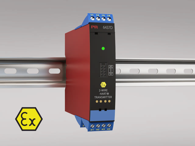2-tråds HART 7 temperaturtransmitter